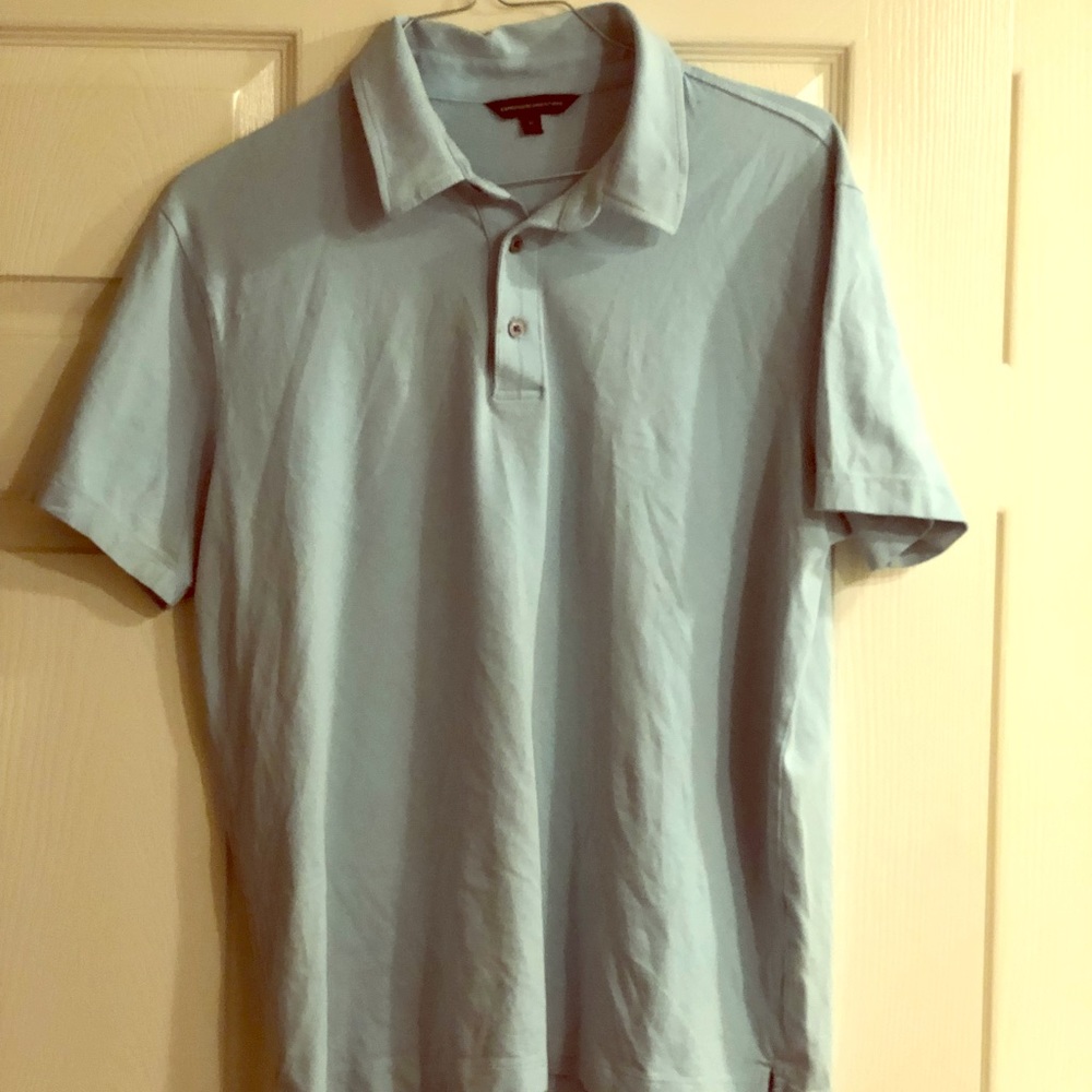 Short sleeved fitted Express shirt